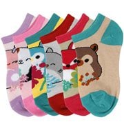Squishmallows Squad Youth Ankle Socks 6-Pack