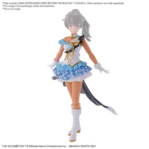 30 Minutes Sisters The Idolmaster Option Body Parts Beyond The Blue Sky 1 Color C Model Kit