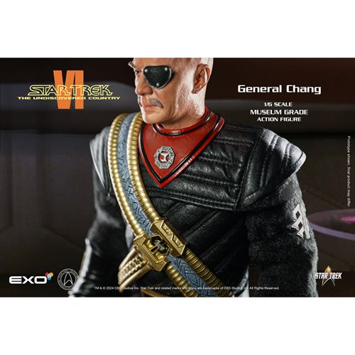 Star Trek VI: The Undiscovered Country General Chang  1:6 Scale Action Figure