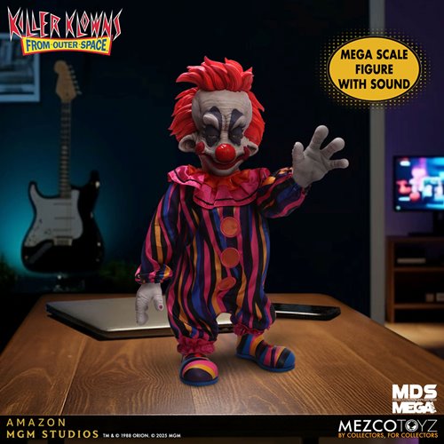 Killer Klowns From Outer Space Rudy Mezco Designer Series 15-Inch Roto Plush Doll