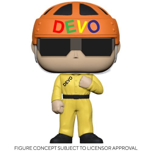 Devo Satisfaction (Yellow Suit) Pop! Vinyl Figure