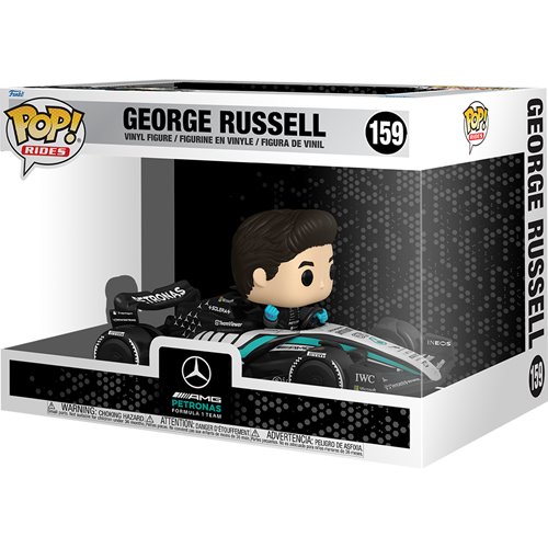 Mercedes Benz George Russell Super Deluxe Funko Pop! Ride Figure
