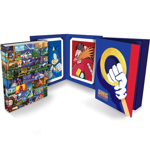 Sonic the Hedgehog Encyclo-speed-ia Deluxe Edition Hardcover Book