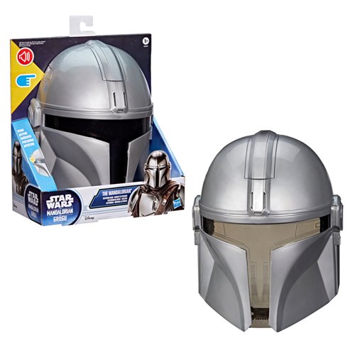 Star Wars The Mandalorian Electronic Mask with Phrases & Sound Effects
