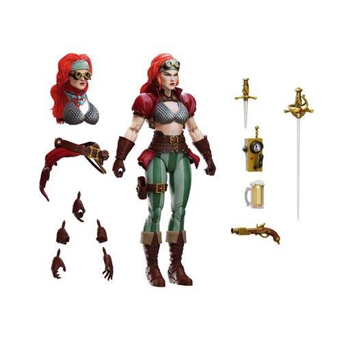 Red Sonja: Steampunk Legend Epic H.A.C.K.S. 1:12 Scale Action Figure