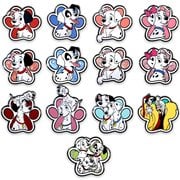 101 Dalmatians 65th Anniversary Mystery Minis Enamel Pin Display of 10