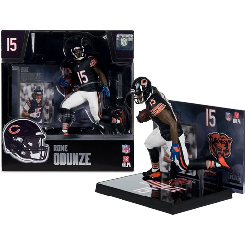 NFL SportsPicks Chicago Bears Rome Odunze 7-Inch Posed Figure