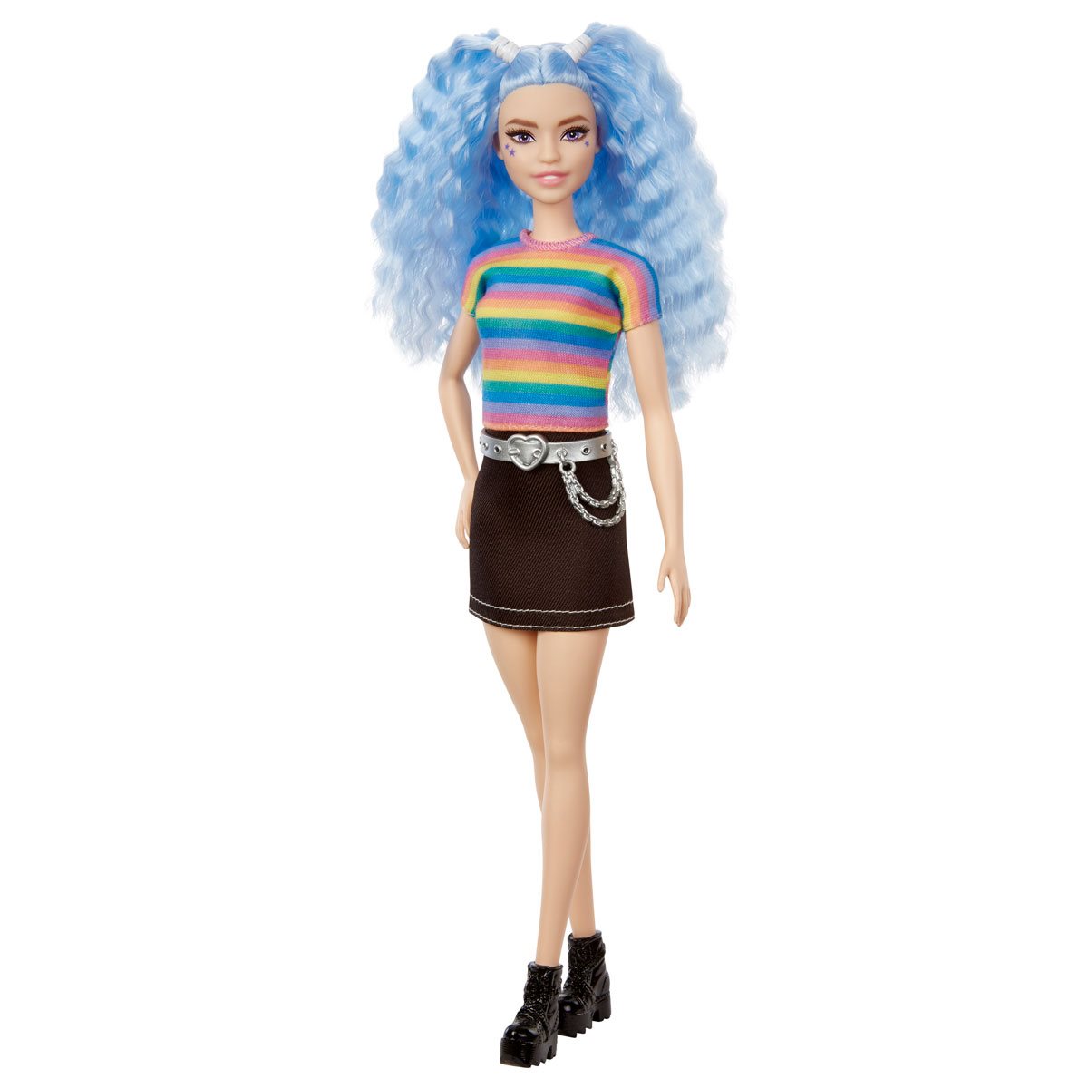 NEW Barbie Fashionista Doll Clear Neon Blue Bracelet ~ Jewelry 