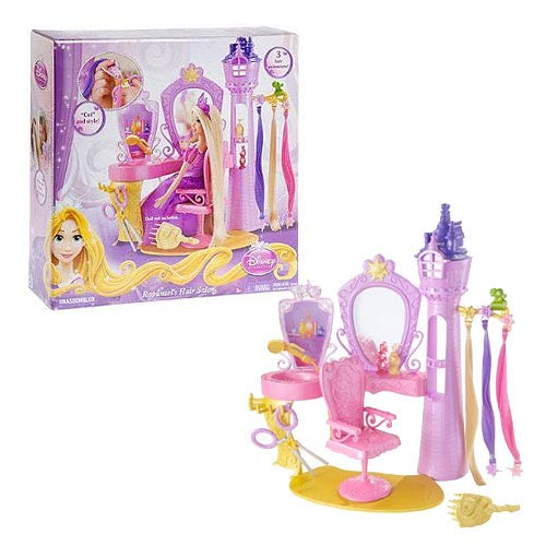 Disney Tangled Rapunzel's Hair Salon Doll Playset