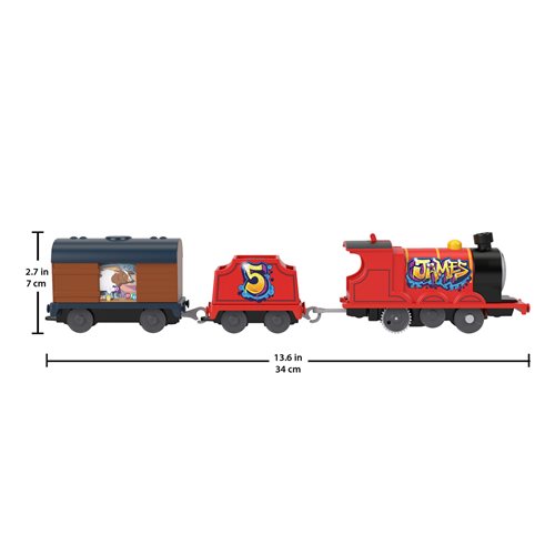 Thomas and Friends Graffiti James Motorized Engine Vehicle