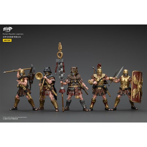 Joy Toy Strife Roman Republic Legionary Collector's Edition 1:18 Scale Action Figure Set