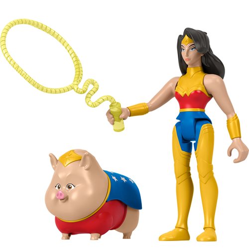 Fisher-Price DC League of Super-Pets Wonder Woman and PB
