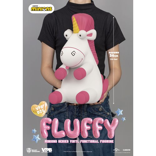 Minions Fluffy VPB-025 Minions Series Vinyl Functional Piggy Bank