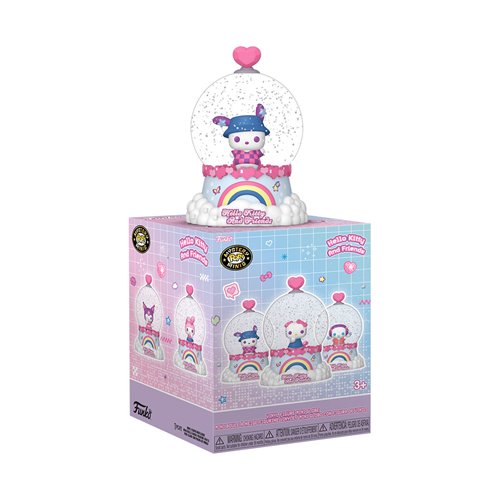Hello Kitty and Friends Y2K Mystery Mini Glitter Globe Display Case of 12