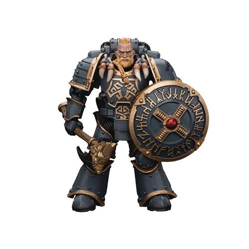 Joy Toy Warhammer 40,000 Space Wolves Grey Slayer Pack 1 1:18 Scale Action Figure