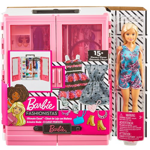 Barbie Fashionistas Ultimate Closet with Doll