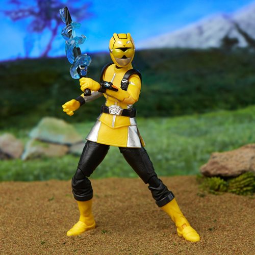 Power Rangers Lightning Collection Beast Morphers Yellow Ranger 6-Inch Action Figure
