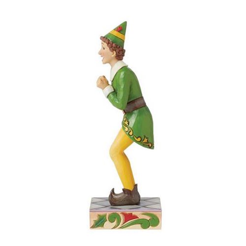 Elf Buddy Excited Pose by Jim Shore Statue