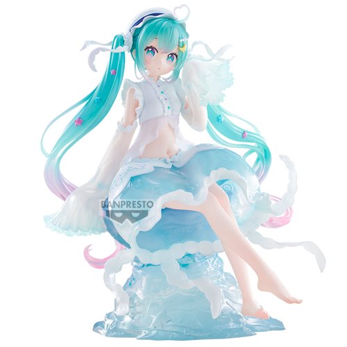 Vocaloid Hatsune Miku Jellyfish Banpresto Evolve Clearluxe Statue