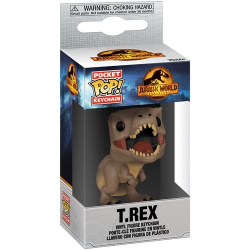 Jurassic World: Dominion T.Rex Pocket Pop! Key Chain