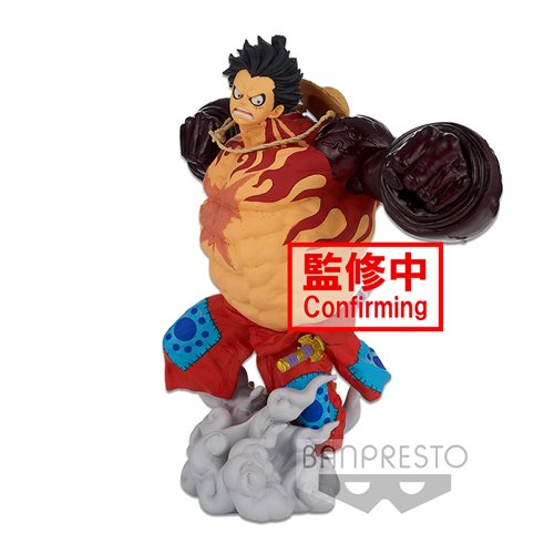 One Piece World Figure Colosseum 3 Monkey D. Luffy Gear 4 Original Ver. Super Master Stars Piece Statue