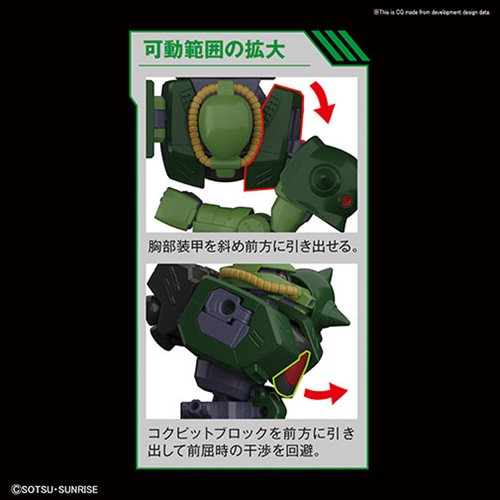 Gundam 0080 #13 Zaku II FZ 1:100 Scale Model Kit