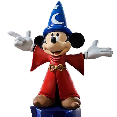 Disney 100 Fantasia Sorcerer's Apprentice Mickey Deluxe Art Scale Limited  Edition 1:10 Statue