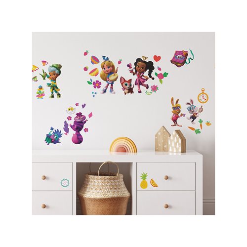 Alice's Wonderland Bakery Peel and Stick Wall Decals