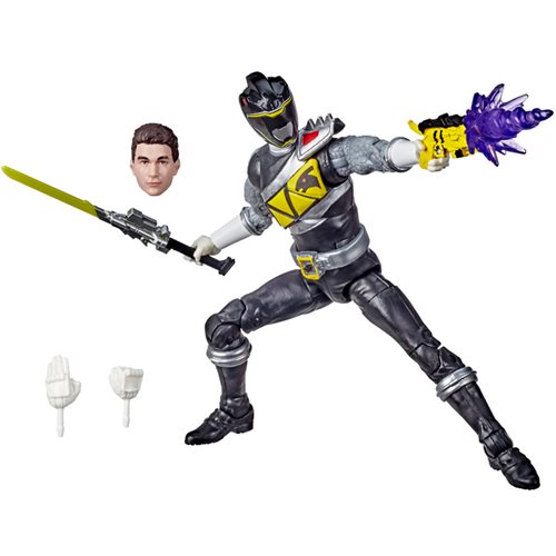 Power Rangers Lightning Collection Dino Charge Black Ranger 6-Inch Action Figure - Exclusive