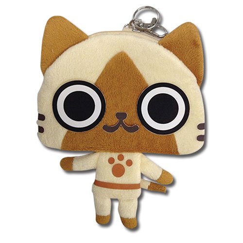 Monster Hunter Airou 7-Inch Coin Purse