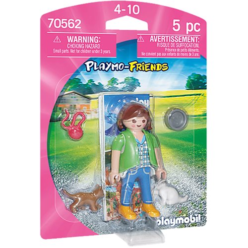 Playmobil 70562 Playmo-Friends Girl with Kittens Action Figure