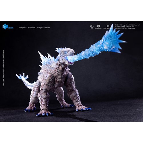 Godzilla x Kong: The New Empire Shimo Frost Bite Blast Exquisite Basic Plus Series None Scale 7-Inch