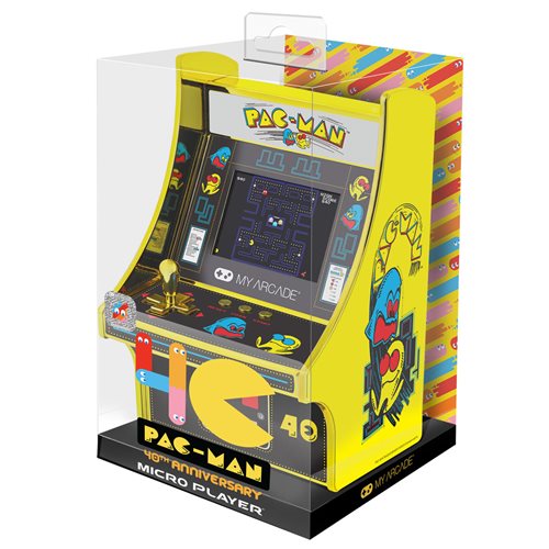Pac-Man 40th Anniversary Collectible Retro Micro Player