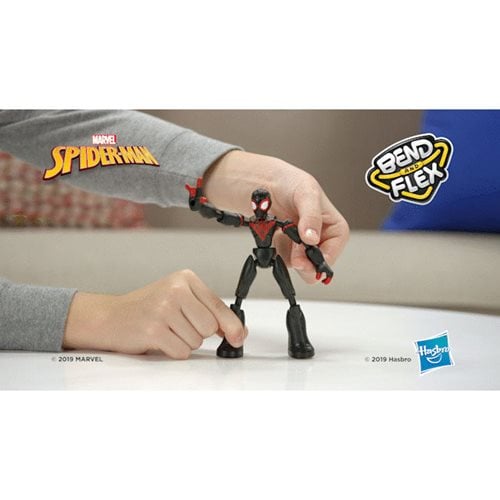 Spider-Man Bend and Flex Miles Morales Kid Arachnid Action Figure
