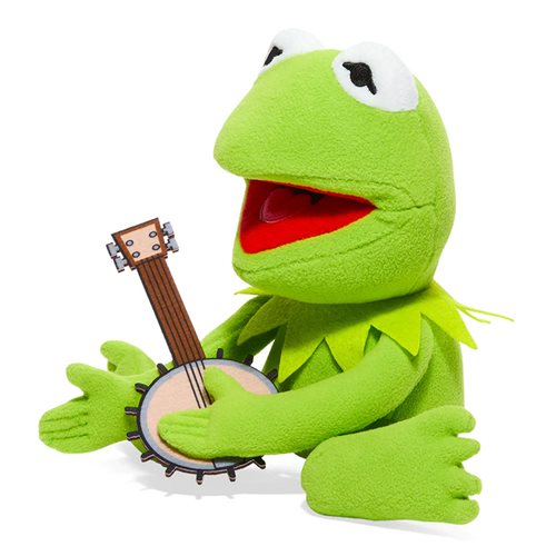 The Muppets Kermit the Frog with Banjo 8-Inch Phunny Plush