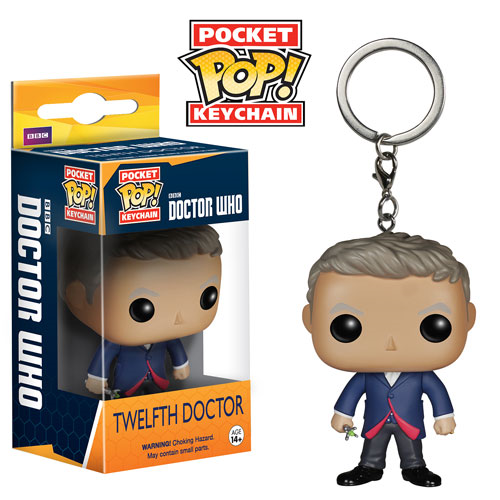 Doctor Who 12th Doctor Pocket Pop! Vinyl Figure Key Chain