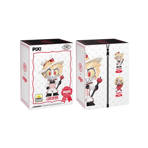 Hazbin Hotel Lucifer Pix! Vinyl Figure - 2026 Convention Exclusive