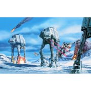 Star Wars Hoth Battle by Claudio Aboy Canvas Giclee Art Print