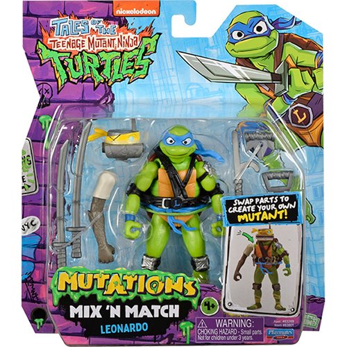Tales of the Teenage Mutant Ninja Turtles Mix N Match Turtles Action Figure 4-Pack