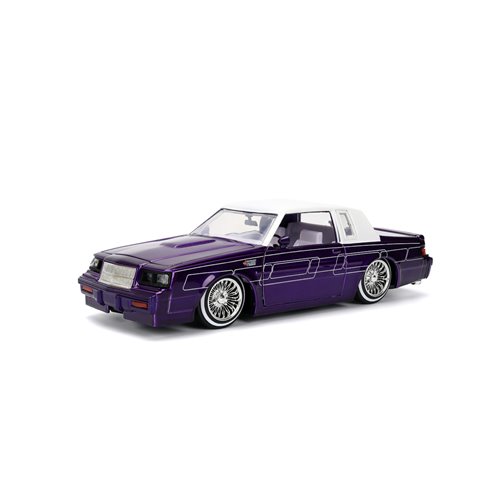 Bigtime Muscle 1987 Buick Grand National Candy Purple 1:24 Scale Die-Cast Metal Vehicle
