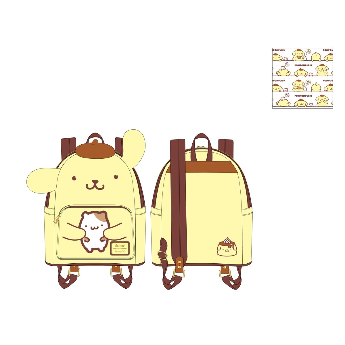 pompompurin loungefly backpack