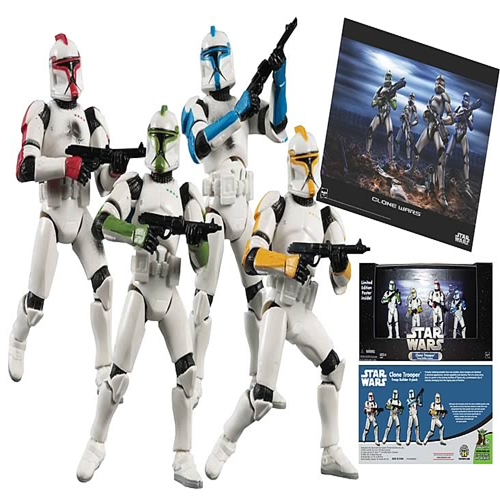 clone trooper action figure battle pack