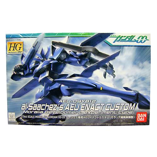 Gundam 00 Al-Saachez Enact Custom Blue Model Kit