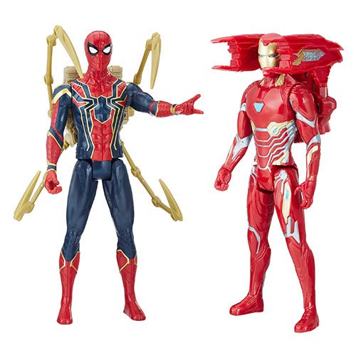 Figurine Titan Power FX Iron Man et Power Pack - Marvel Avengers