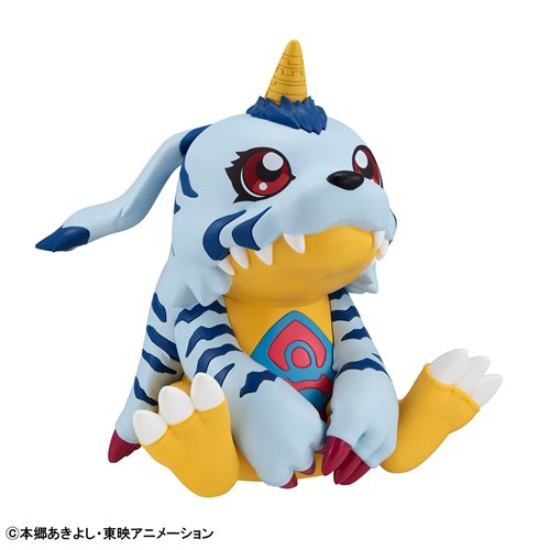 Digimon Adventure Gabumon Look Up Series Statue