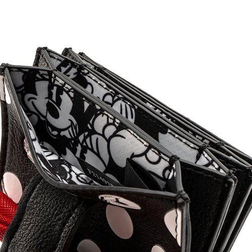 Minnie Mouse Polka Dot Big Red Bow Cardholder