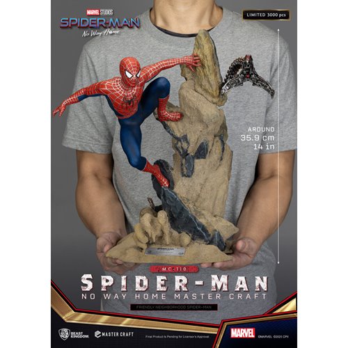 Spider-Man: No Way Home Friendly Neighborhood Spider-Man MC-110 Master Craft Statue
