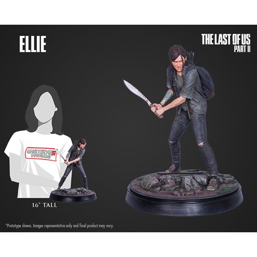 The Last of Us Part II: Ellie Statue