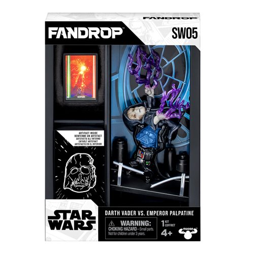 Star Wars Darth Vader Vs Emperor Palpatine Fandrop Figure Diorama