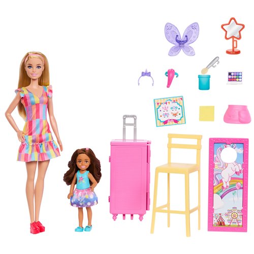 Barbie Day at the Fair Face Paint Doll Playset